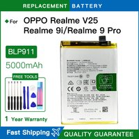 Brand new BLP911 5000mAh Original Battery For OPPO Realme V25 /Realme 9i /Realme 9 Pro 9Pro Reno 8 Pro High Quality Phone