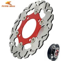 Motorcycle 220 240MM Brake Discs Front Rear Floating Aluminum Alloy Rotors For Honda Yamaha Cygnus-X Scooter Aerox BWS Dirt bike