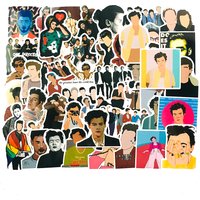 50Pcs One Direction Stickers Niall Horan Stickers Notebook Luggage DIY Waterproof Stickers