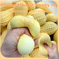 Butter Flavored Chocolate Peanut Squishy Pinch Toy Slow Rebound Crunchy Squeeze Ball ASMR Sensory Anti Stress Fidget Toy