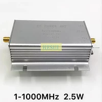 2.5W 1MHz- 1000MHz Amplifier 1MHz- 1GHz Broadband RF power amplifier module board CNC Al shielding shell