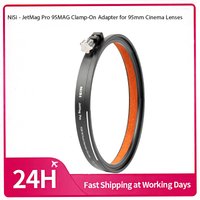 NiSi - JetMag Pro 95MAG Clamp-On Adapter for 95mm Cinema Lenses, Magnetic Filter Mount Ring