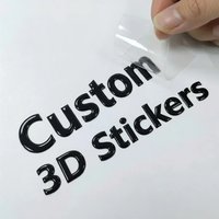 50PCS Stickers Personalized Custom Stickers Logo Transfer Sticker 3D Wedding Labels UV DTF Customized Brand Name DIY Car Bottle