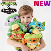 Clearance Promotion 100% Original Fuggler Plush Toys Ugly Monster Teenage Mutant Ninja Turtles Tooth Monster Plush Dolls Gifts