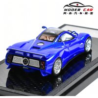 LCD 1:64 Adults Hobby pagani zonda C12 Diecast Model Car