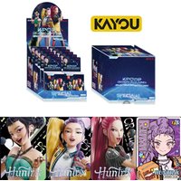 KAYOU Genuine KPop Demon Hunters Collectible Trading Cards Series Mini Edition-001-APAC Set Premium Flash Cards Toy Gift