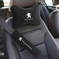 Car Seat Head Neck Rest Cushion Headrest Pillow Pad for Peugeot 408 4008 308 3008 Rifter 5008 508 2008 208 301 407 Accessories