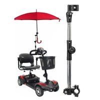 AliExpress NONE Stroller Bike Umbrella Mount Attachment Scooter Handle Bar Umbrella Holder Clamp Supporter Connector