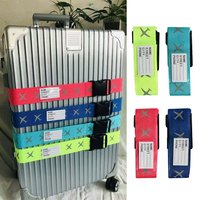 Travel Luggage Strap Adjustable Password Lock Packing Belt Anti-theft Baggage Secure Lock Luggage Strap Bundling Packing Belt