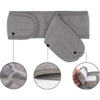 Women's Adjustable Wide Headband - Great Cosmetic Accessory for Yoga, Sports, Spa, Bath, Shower, Makeup and Face Wash