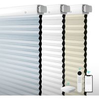 Customized 100%Blackout Thermal Insulation Reduce Reduction Smart Remote App Control Honeycomb Blinds For Windows