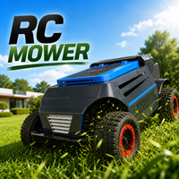 Customized Remote Control Lawn Mower RC Grass Cutter All Terrain 45° Climbing Crawler Heavy Duty Garden Farm Mowing Machine