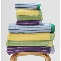 Striped Geometric Cotton Towels Soft Face Towel Long-staple Cotton Absorbent Bath Towel Household Hotel Towels
