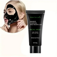 Bamboo Charcoal Black Mask, Deeply Moisturizing, Deep Cleansing and Oil Control, Absorbs Dirt, Bids Farewell to Rough Skin, Makes Skin More Delicate, Anti-Stretch Mask, Suitable for Both Men and Women