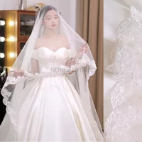 Lace Wedding Veil Appliques Bridal Veils Customized