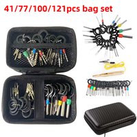 Kit d'outils de retrait de Terminal de voiture, extracteur de connecteur de prise de fil, Kit d'extraction de broche de déverrouillage pour outil de réparation de prise de Terminal de voiture