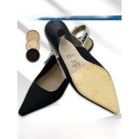 Women's High Heels Shoe Sole Stickers Anti-Slip Wear-Resistant Protection Heel Pads Comfortable Footwear Accessories