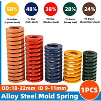 1PCS Mold Spring Spiral Stamping Compression Die Springs fo Car Trunk Tailgate Strut Support Lift Bars OD 18-22mm ID 9-11mm