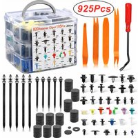 Car Retainer Clips Auto Fasteners Kit Fender Retainer Clips Car Rivet Clips Kit with Fastener Remover for GM Ford Toyota Honda
