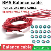 4PIN-18PIN Balance Cable Lithium Battery Protection Board Balancer Wire 4S 6S 7S 8S 10S 13S 14S 16S BMS 5P 8P 9P 11P 14P 15 PIN
