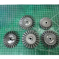 Turbojet Engine Turbine Wheel, Inconel 713C Outer Diameter 54mm/66mm/70mm/91.5mm for W54/KJ66/GR180 Large Quantity Customization