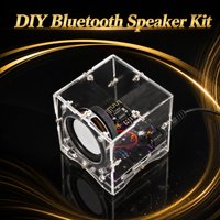 DC5V 3W DIY Bluetooth Speaker Kit Stereo Amplifier Small Audio DIY Making Circuit Board Soldering Practice Kit DC 5.5*2.1mm