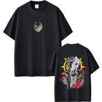 Anime Gachiakuta Ludo Merch T-shirt Men Women Casual Oversized Cotton T Shirts Male Fashion Cartoon Manga Short Sleeve T-shirts