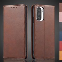 Magnetic attraction Leather Case for Xiaomi POCOPHONE POCO F3 Card Holder Holster Flip Cover Case Wallet Phone Bags Fundas Coque