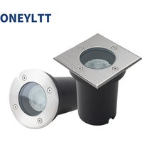 Kostenloser Versand gu10 führte unterirdische Licht Stehlampe im Freien Boden Spot Landschaft Garten Weg vergrabene Lampe für gu10 Glühbirne Gehäuse