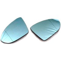 Hochwertiges, blau getöntes asphärisches Seitenspiegelglas für VW Golf MK7