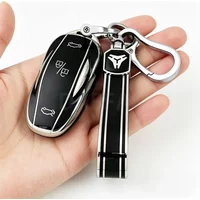 Auto Remote Shell Fob Holder for Tesla Model 3 Y S X TPU Car Smart Key Case Cover Keyless Protector Accessories