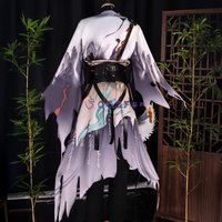Wuthering Waves QIUYUAN Cosplay Costume Party Fashion Handsome Uniform Halloween Role Play Clothing COSFun