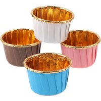 50PCS/Pack Cupcake Cups Cupcake Liner Cake Wrappers Baking Cup Tray Case Cake Paper Cups
