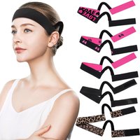 1/3pc Adjustable Black Lace Wig Band, Ear Hanger Melting Band for Laying Edges Down, Comfortable Lace Wig Accessory
