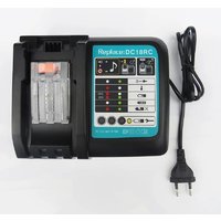 3A Battery Charger For Makita 14.4V 18V Li-ion battery BL1415 BL1430 BL1815 BL1830 BL1840 BL1850 BL1860 DC18RC DC18RA EU Plug