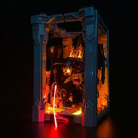 BRIXSPARK LED Lighting Set For LEGO 10367,DIY Upgrade Design Balrogs Book Nook,Not Include Lego Building Blocks Set