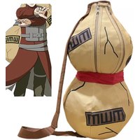 New Anime Cosplay Gaara Purely Handmade and Tailor-made Gourd Backpack Costume Comic Con Halloween Cosplay Costume