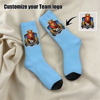 Customized Team LOGO socks DIY Unisex customized socks Personalized picture socks Photo socks Customized socks as gifts