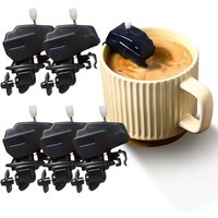 5pcs Boat Motor Coffee Stirrer, Novelty Coffee Mixer Home Use Drink Stirrer Best Gift For Boating Lovers Fathers Day Present