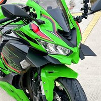 NEW zx-4rr WINGLETKIT For Kawasaki zx4r zx-25r Motorcycle Aerodynamic Wing Kit Side Wing Fixed Wing Spoiler Fairing Accessories
