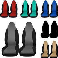 AUTOKING Multicolor Universal Car Seat Covers Front Interior Seat Covers Protection Accessories Fit for Auto Vehicle Truck SUV