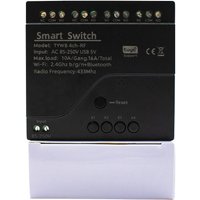 4CH Tuya Smart Switch Wifi Module 12V 24V 7-32V AC 220V 110V 85-250V 10A Relay Home Controller Work With Alexa Google Home