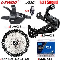 LTWOO AX11 MTB Bike 1x11 Speed Derailleur Groupset 11S Trigger Shifter SUNSHINE 42/46/50/52T Cassette Sprocket X11 Chains