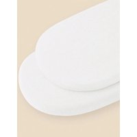 2 Pack Muslin Changing Pad Cover Fitted Bassinet Sheets for Girls Boys Soft Breathable Cotton Baby Diaper Change Table Pad Cover