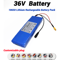 10S1P high-capacity 36V 20000mAh battery pack 18650 rechargeable lithium-ion battery electric vehicle motorcycle 20A BMS 500W