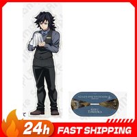 Anime Peripherals Bartender Giyu Tomioka Figurine Standing Plate Sanemi Shinazugawa Figure Acrylic Stand Decoration Toys Gifts