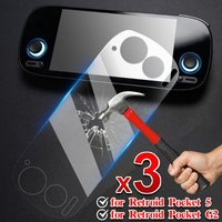 Tempered Glass for Retroid Pocket 5/Pocket G2 Screen Protector for Retroid Pocket 5/Pocket G2 HD Clear Films Game Accessories