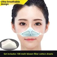 Customizable Breathable Dustproof Nose Cover Anti-Pollution Allergy Relief Men Women Universal Comfortable Face Mask for Dail...