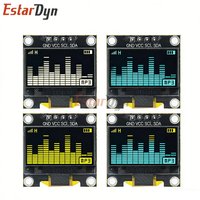 0.96 Inch OLED Display Module I2C IIC Serial White Screen 128x64 SSD1306 Driver Board Compatible with Arduino ESP32 STM32