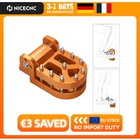(EU-Lager) Für KTM 250 390 Adventure 790 890 Adventure R/S/Rally 2021-2025 Husqvarna Norden 901 Dual Hintere Bremshebel-Trittplatte